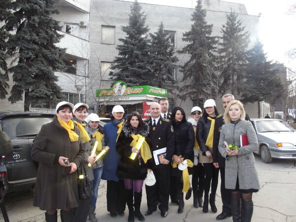 O nouă acţiune dedicată siguranţei în trafic a pietonilor