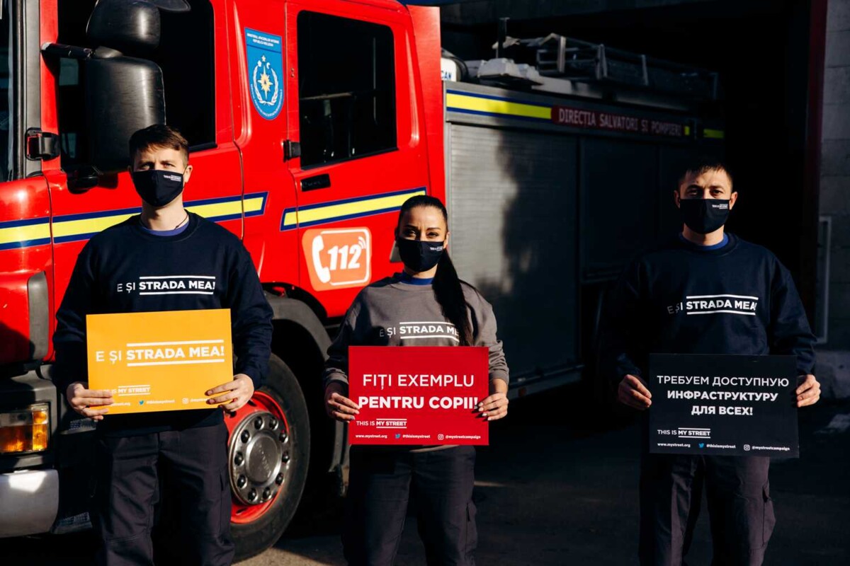 ACTIVIȘTII CIVICI, COPII, ONG-URILE ȘI INSTITUȚIILE DE RESORT CER INFRASTRUCTURĂ ACCESIBILĂ PENTRU TOȚI