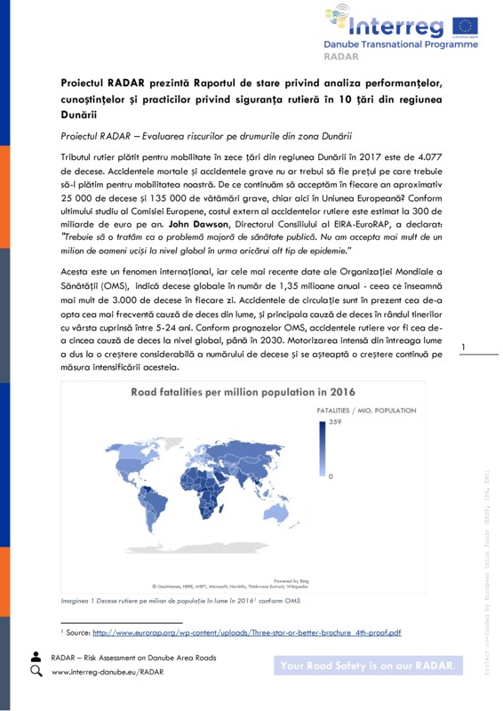 RADAR StatusReport mode